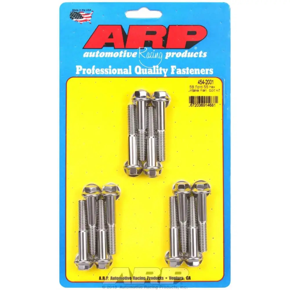 454-2001 ARP Fasteners Intake Manifold Bolt For Use With Ford 260/