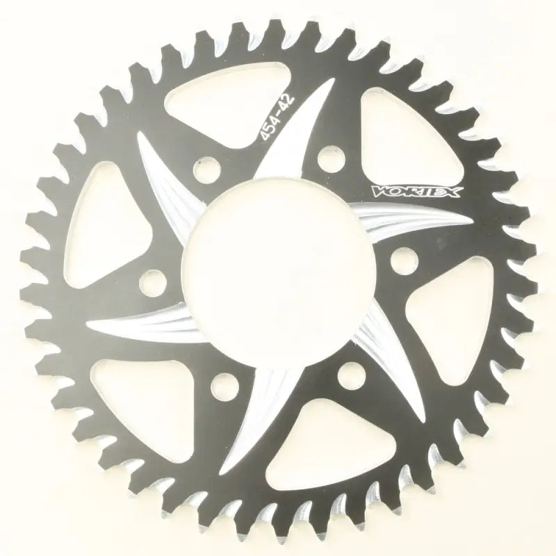 454ZK-42 Rear Cat5 Sprocket Aluminum 42t 525 Blk Kaw 