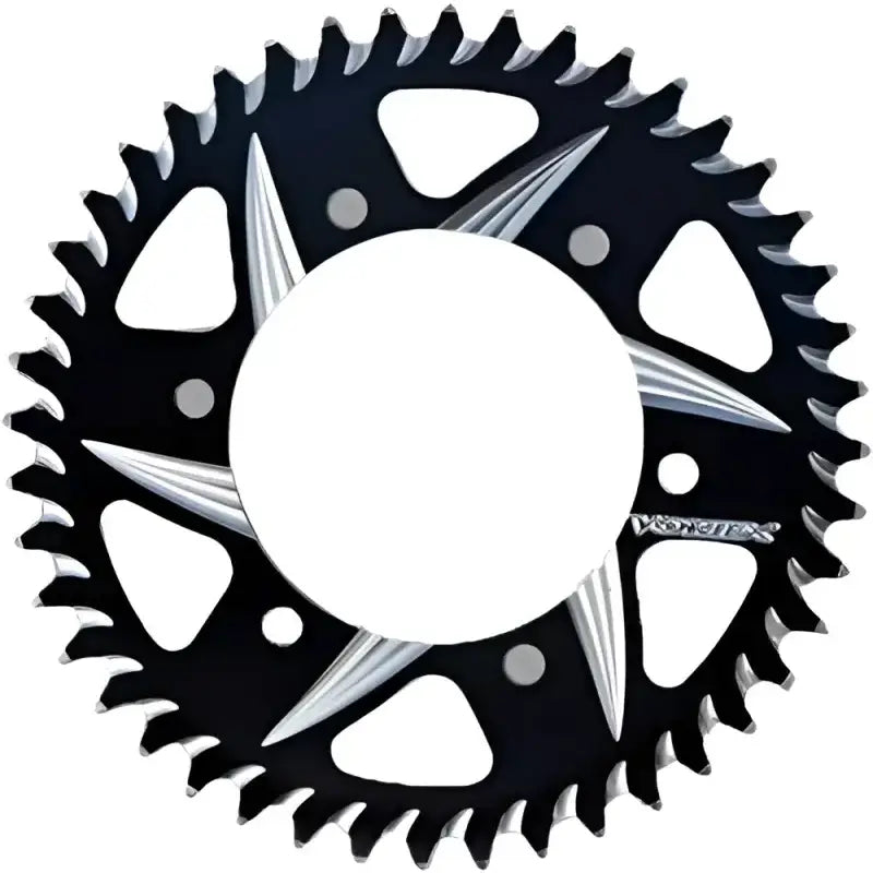 VORTEX 454ZK-43 Rear Cat5 Sprocket Aluminum 43t 525 Blk Kaw