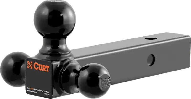 45652 Curt Multi-Ball Mount 1 7/8 Inch, 2 Inch, 2 5/16 Inch Ball Dia. - RV and Auto Parts