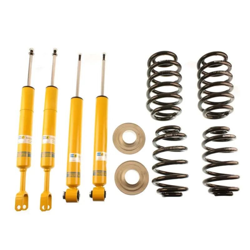 Bilstein 46-188502 46-188502 Bilstein B12 2003 Audi A4 Quattro Base Front and Rear Complete Suspension Kit
