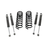 Car suspension kit with spring leveling for improved clearance in Readylift 46-19130