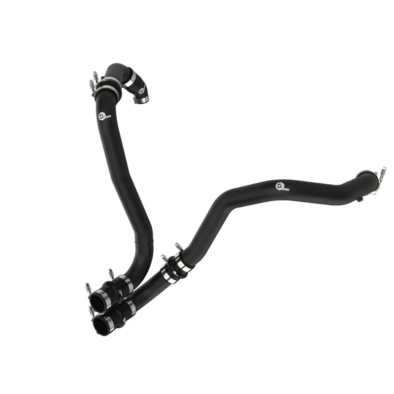 aFe 46-20514-B 46-20514-B aFe BladeRunner 21-22 Ford F-150 Ecoboost V6-3.5L(tt) Aluminum Hot and Cold Charge Pipe Kit Black