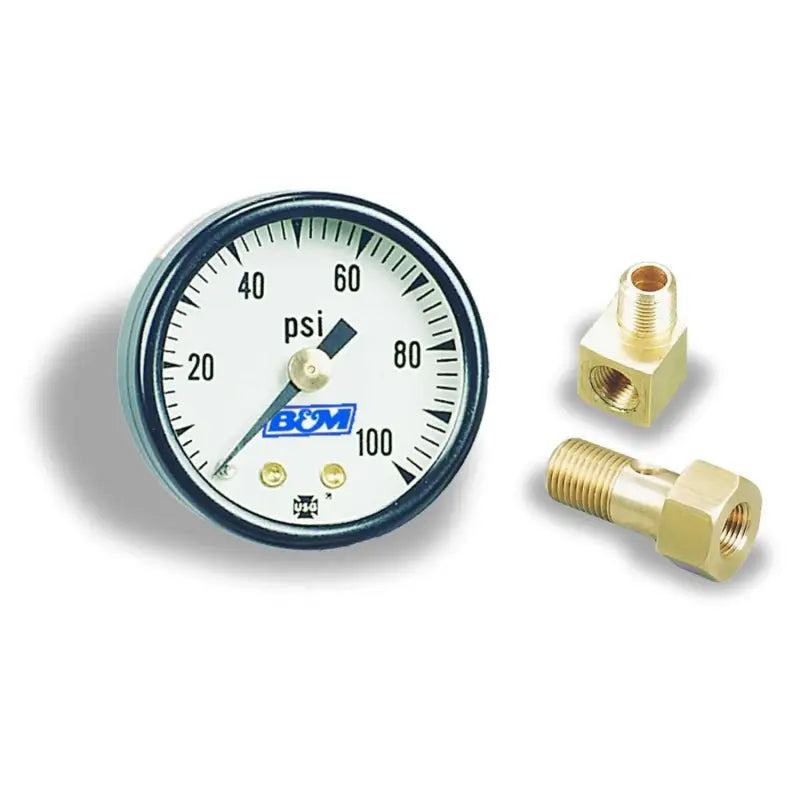 46054 B&M Fuel Pressure Gauge
