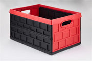 4612R Big Ant Collapsible Crate - Durable and spacious storage solution in red and black.
