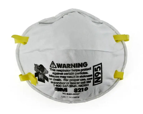 46457 3M Particulate Respirator 8210 N95 Pk20 designed for superior protection against airborne particles, ideal for RV, automotive, powersports, off-road, marine, exterior, truck accessories, interior, truck bed, rv parts, AVADA - Best Sellers