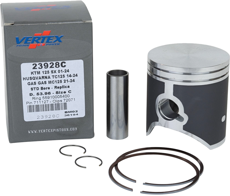 Vertex Piston Kit Piston kits & Components 23928C - Cast Replica