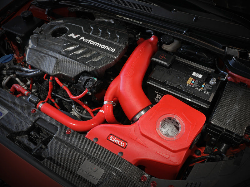 aFe 56-70021DR AFE Takeda 19-20 Hyundai Veloster N 2.0L (t) Momentum Cold Air Intake System w/Pro DRY S Filter