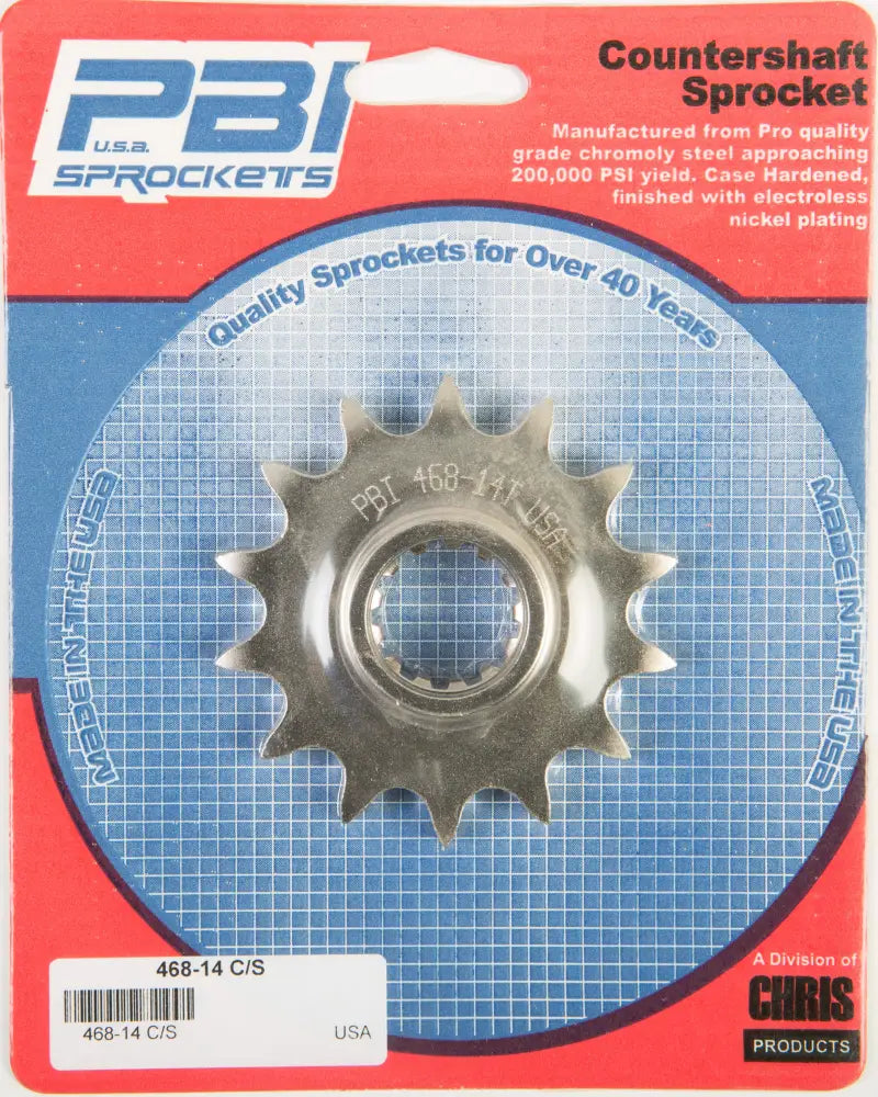 468-14 Front Cs Sprocket Steel 14t 525 Kaw - Countershaft