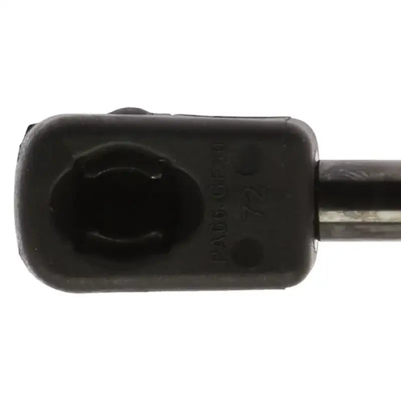 Black gas strut end.