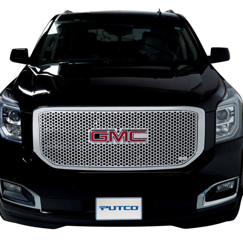 Putco 84102 Putco 00-06 GMC Yukon XL - w/ Logo CutOut Punch Stainless Steel Grilles - 84102
