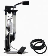 Automotive fuel pump assembly with sending unit, locking ring, and gasket for 47-1006