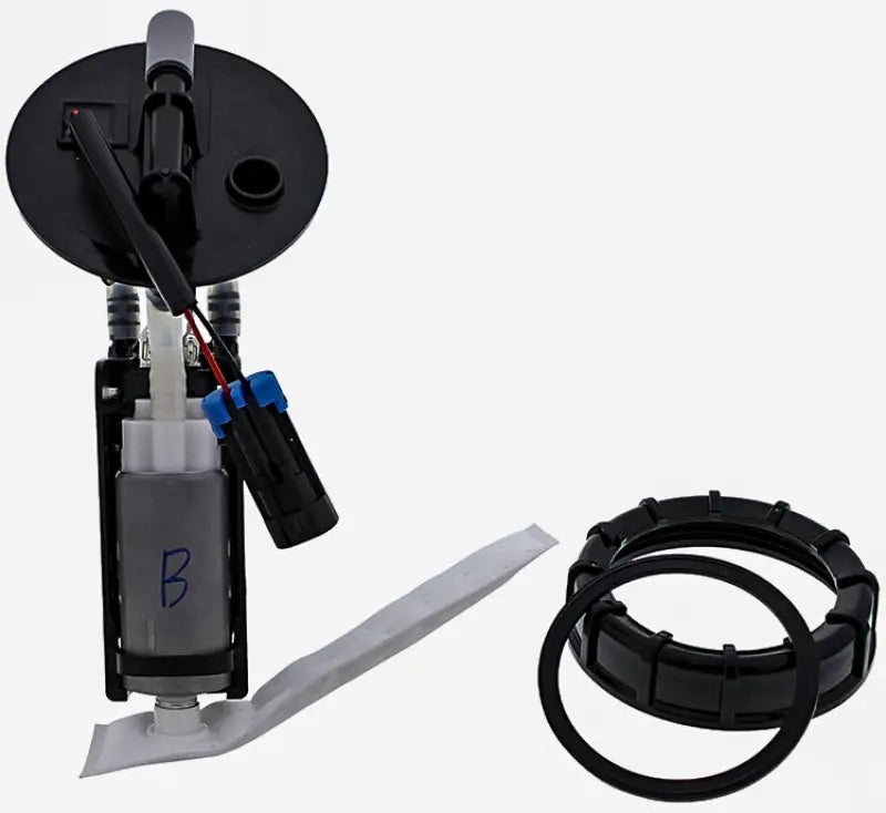 Black fuel pump assembly with components for 47-1021 Fuel Pump Assembly product