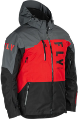 470-52012X Carbon Jacket Black/Grey/Red 2x - (2024)
