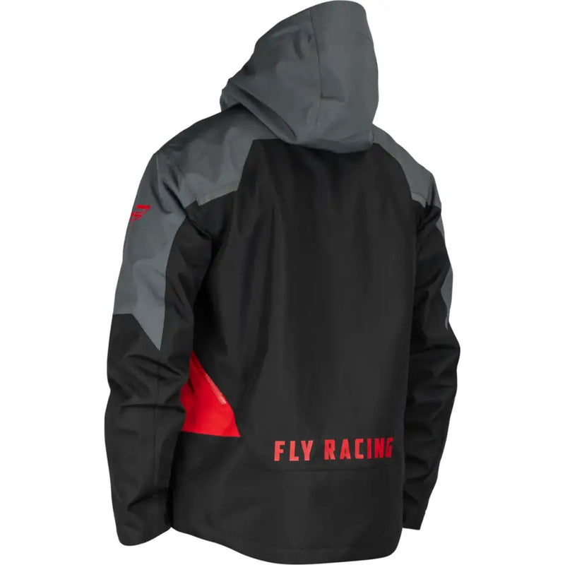 470-5201L Carbon Jacket Black/Grey/Red Lg - (2024)