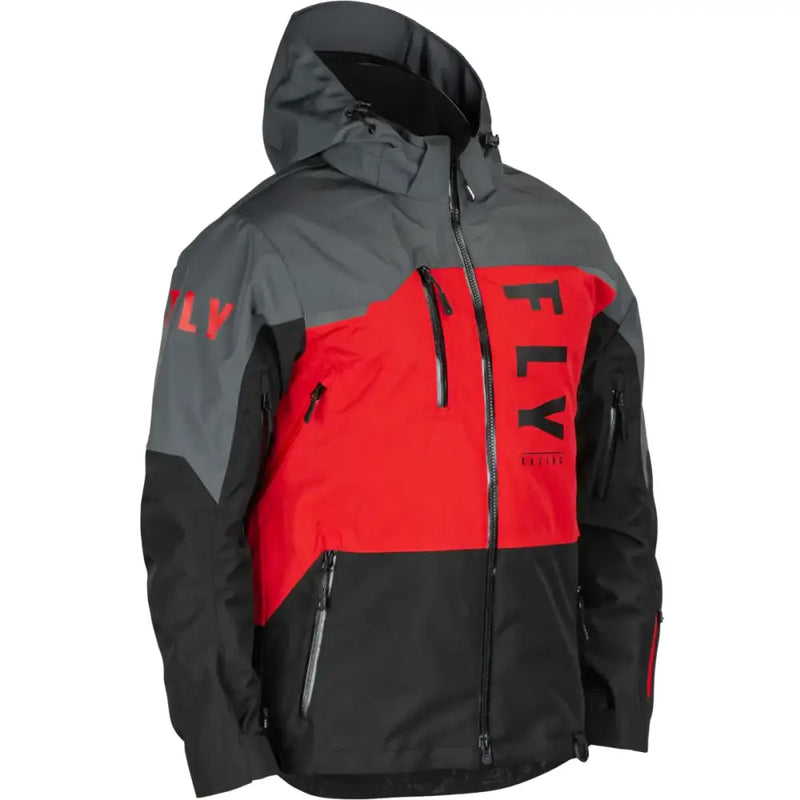 470-5201S Carbon Jacket Black/Grey/Red Sm - (2024)