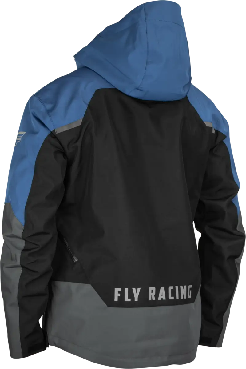 470-5202M Carbon Jacket Black/Grey/Blue Md - (2024)