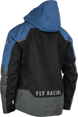 470-5202X Carbon Jacket Black/Grey/Blue Xl - (2024)
