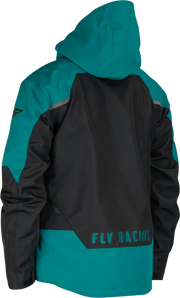 470-5203M Carbon Jacket Black/Teal/Orange Md - (2024)