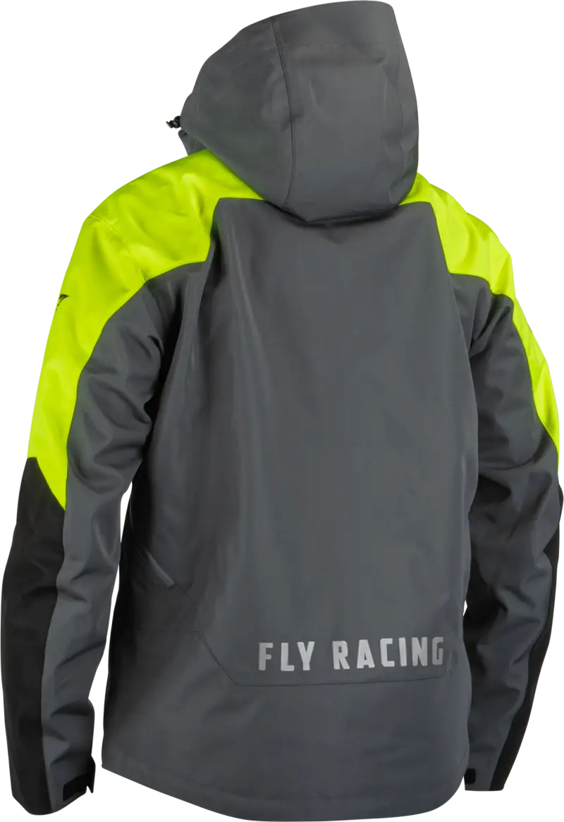 470-5204M Carbon Jacket Black/Grey/Hi Vis Md - (2024)