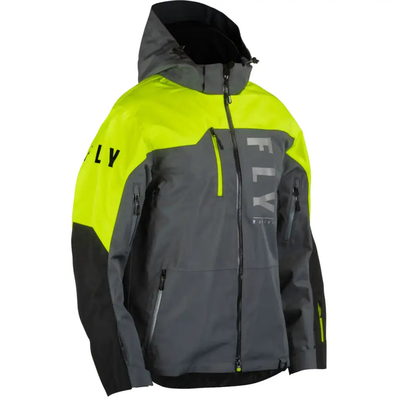 470-5204M Carbon Jacket Black/Grey/Hi Vis Md - (2024)