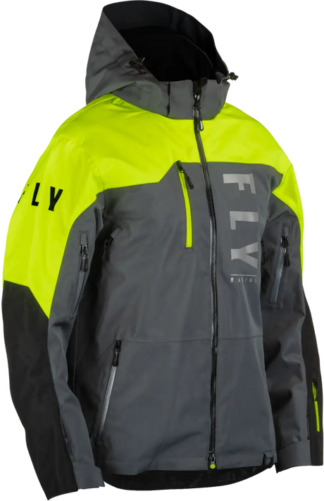 470-5204S Carbon Jacket Black/Grey/Hi Vis Sm - (2024)