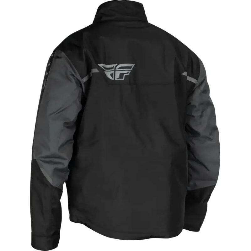 Black and gray Outpost Jacket Black Gortex winter jacket for cold weather fun