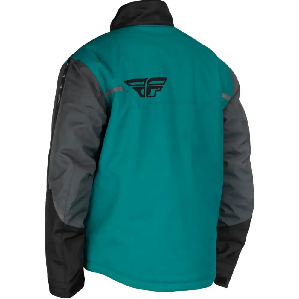Outpost jacket black teal and orange 470-55012X, stylish jacket black teal for casual wear