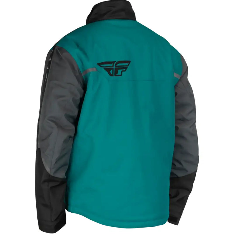 Outpost jacket black teal and orange 470-55012X, stylish jacket black teal for casual wear
