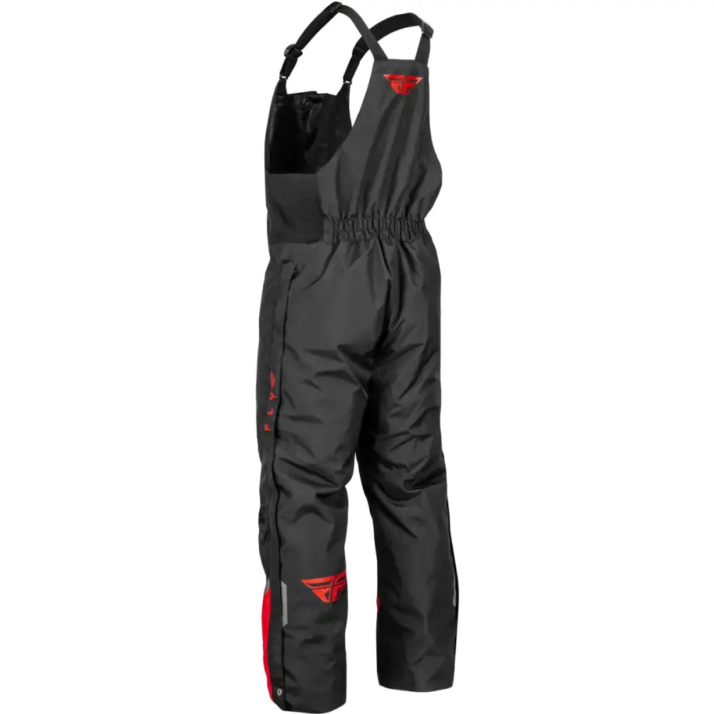 Black snow bib with red accents from 470-6501X Outpost Bib Black/Red XL