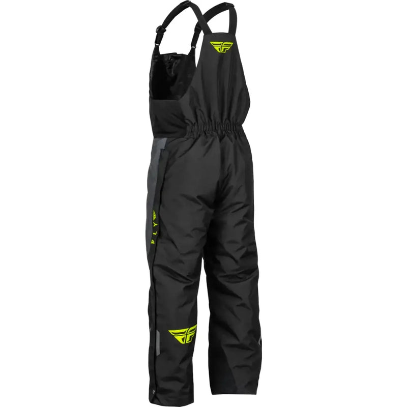 Black snow bib overalls from Outpost Bib Black Grey for winter workwear