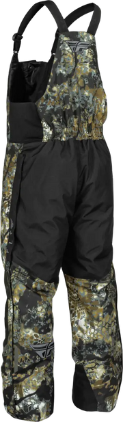 Camouflage bib overalls from Outpost Bib Obskura Skyfall collection perfect for outdoor adventures