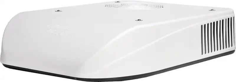 Coleman Air Mach 8 Plus 15,000 BTU Heat Pump for RV comfort, efficient cooling and heating, sleek and easy-to-install design, whisper-quiet operation, advanced fan system, RV, Automotive, Powersports, off-road, marine, exterior, truck accessories, interior, truck bed, RV parts, Inside RV, RV Appliances, RV Air Conditioner, RV Refer, AVADA - Best Sellers, Marine Maintenance.