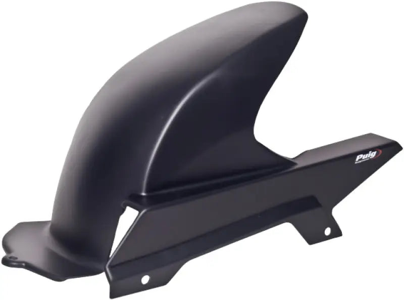 Matte black plastic motorcycle rear fender and chain guard for 4710J Tire Hugger 4710J tire