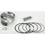 Piston kit with rings and pin for 4714M09000 piston, compatible with Ac/Kaw/Suz engines
