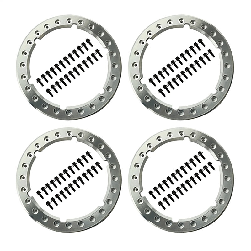 Ford Racing M-1021K-BL1 Ford Racing 17-18 / 21 F-150 Raptor (w/35in Tire) Functional Bead Lock Ring Kit - Style 1
