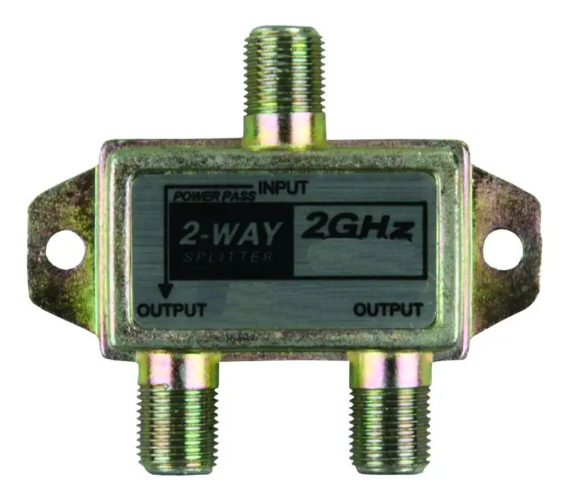47335 Jr Products 2-Way Tv Line Splitter - Cable