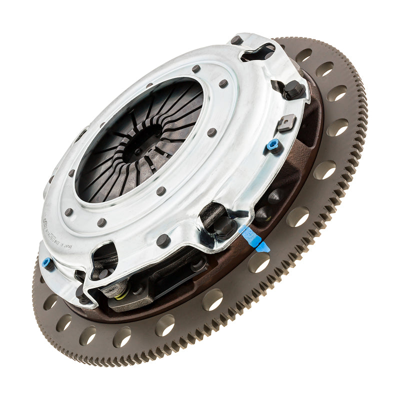 Exedy ET05SRFB Exedy 1996-10 Mustang 4.6L Organic 10 Teeth 8 Bolt Twin Disc Clutch