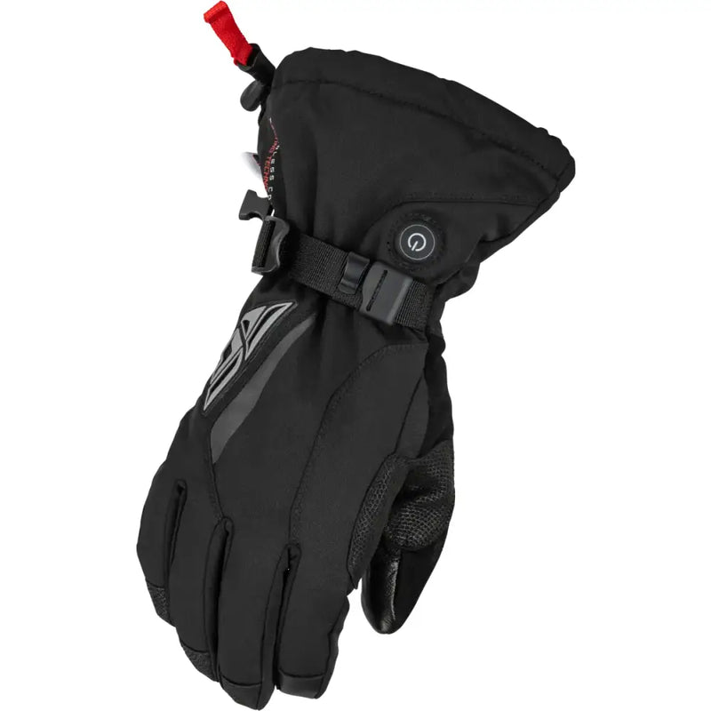 476-2940L Title Heated Gauntlet Black Lg - (2024)