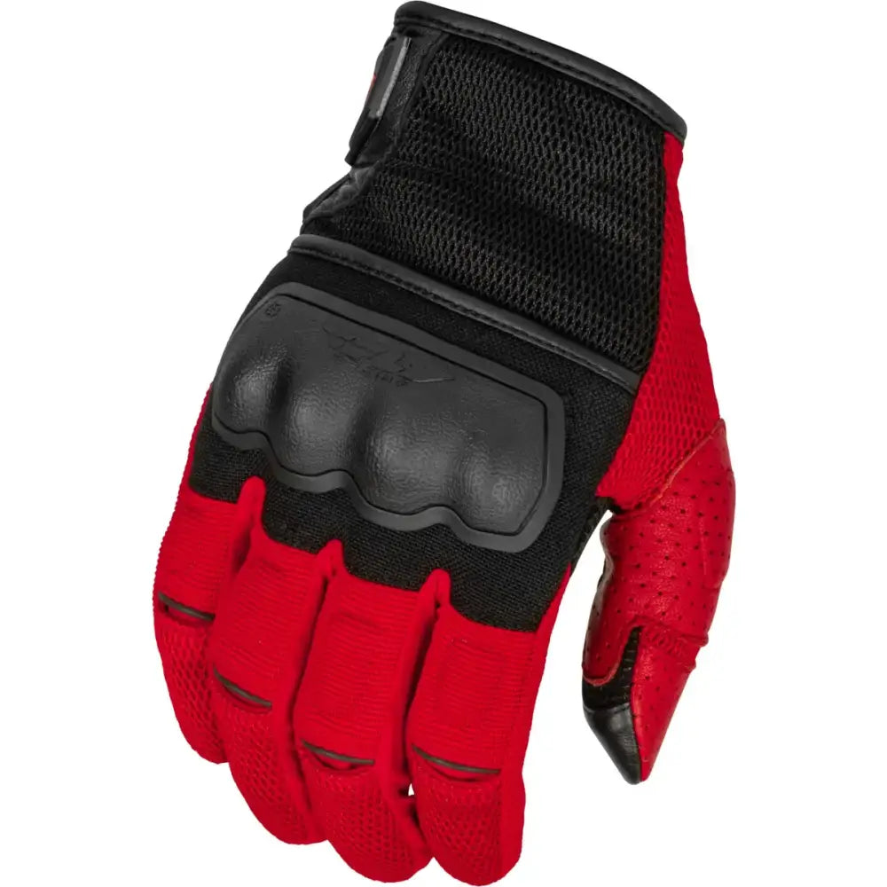 FLY RACING 476-41292X Coolpro Force Gloves Black/Red 2x