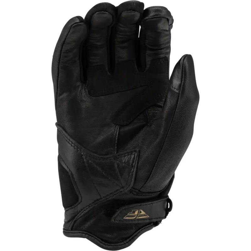 Women’s Venus Glove 476-6124S Fly Racing black leather glove for women