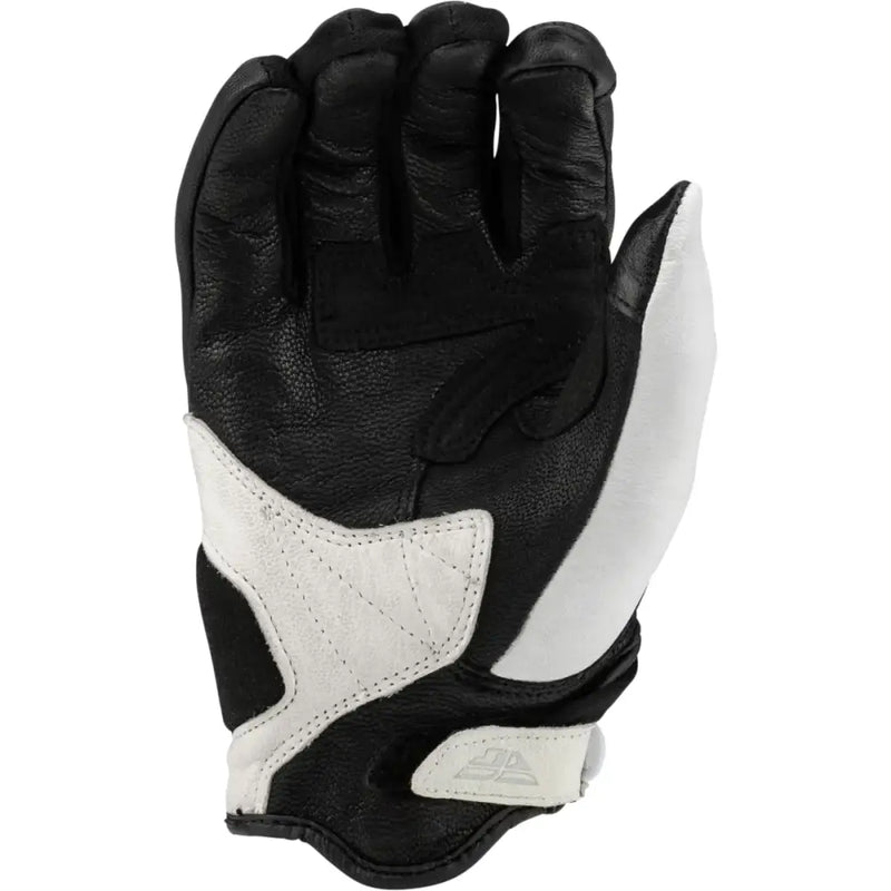 Women’s Venus Glove 476-6125M Fly Racing in black and white leather style