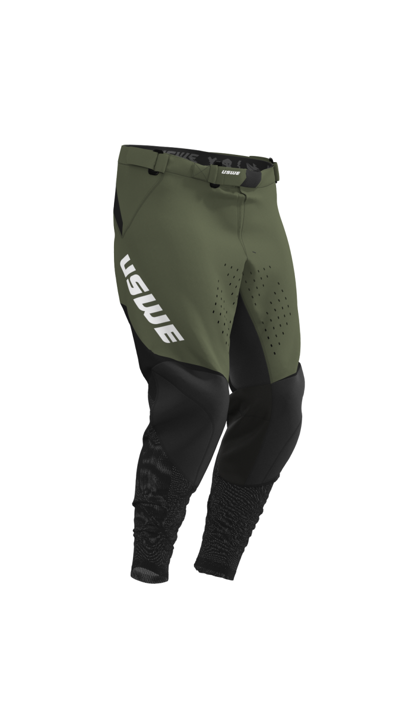 USWE 80293041050232 USWE Kalk Off-Road Pant Olive Green - Size 32
