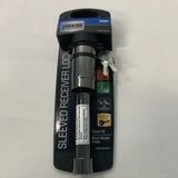 Black nickel sleeved receiver lock on Putco Locker Side Rails for a secure tie-down point