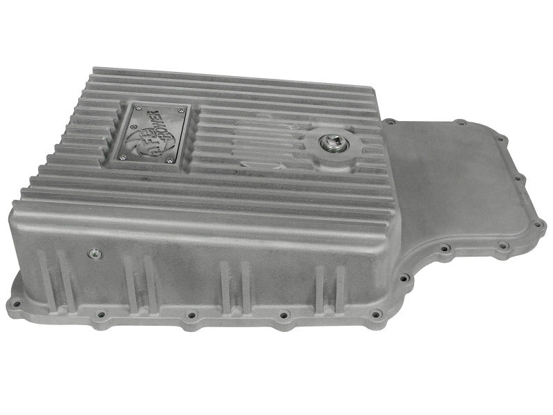 aFe 46-70180 afe Transmission Pan (Raw); Ford Trucks 6R140 11-14 V8-6.7L (td)
