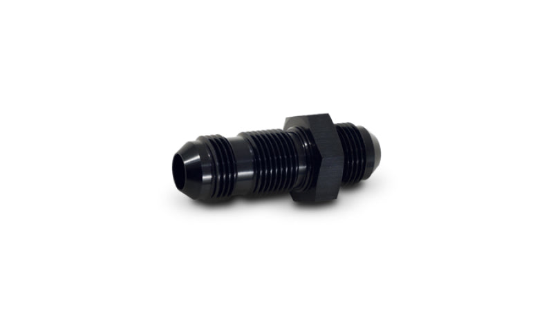 Vibrant 10681 Vibrant -4AN Flare Straight Bulkhead Adapter Fitting - Aluminum