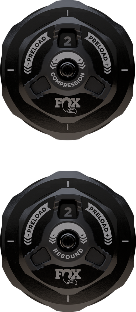 FOX Dual Adjustable Cartridge Kits Suspension 890-27-016 - Adj 49MM Kit 06-17 Dyna
