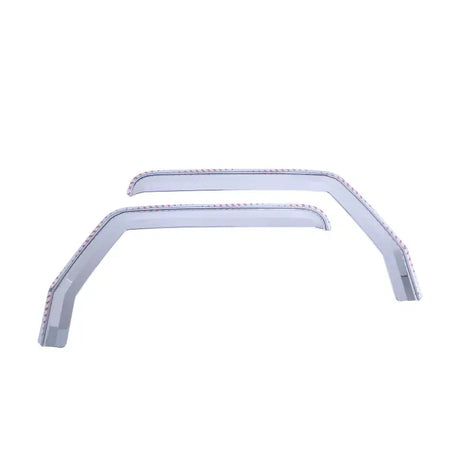 480220 Putco Element Chrome Window Visor Tape On - Rainguard