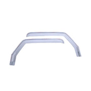 480220 Putco Element Chrome Window Visor Tape On - Rainguard
