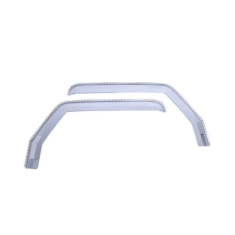 480220 Putco Element Chrome Window Visor Tape On - Rainguard